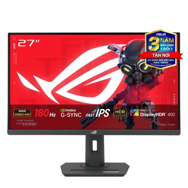 Màn hình Asus ROG Strix XG27ACS 27" Fast IPS 2K 180Hz Gsync chuyên game