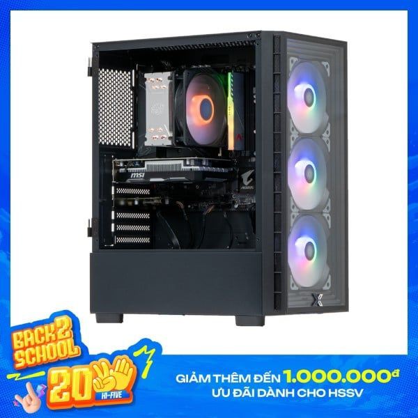 PC GVN Intel i3-12100F/ VGA RTX 3050