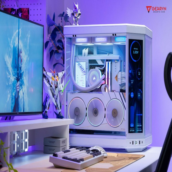 PC GVN x AORUS XTREME ICE (Intel i9-14900K/ VGA RTX 4080 Super)